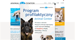 Desktop Screenshot of animal-center.pl